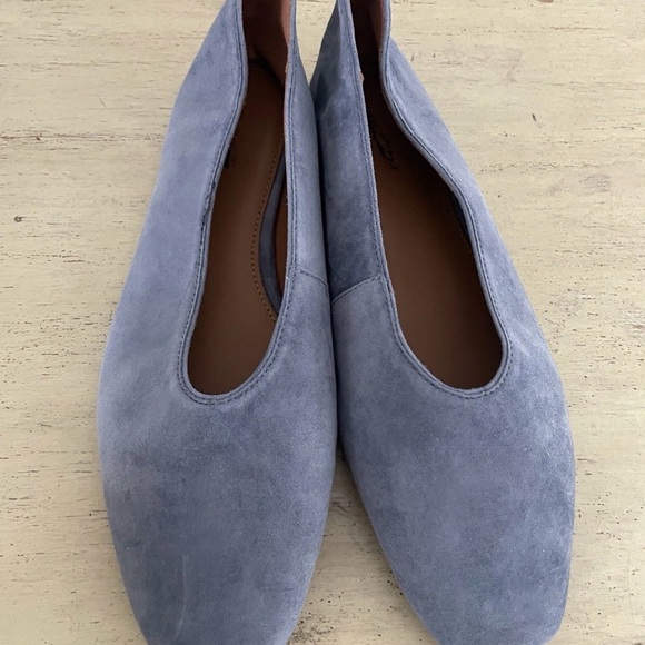 MADEWELL The Mylie Ballet Flat in Basalt Blue Size 9.5 NWOB $128 NX050 - Picture 3 of 6